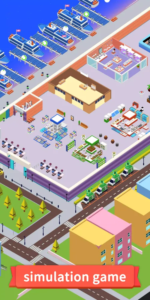 Captures d'écran de Idle Seafood Market -Tycoon