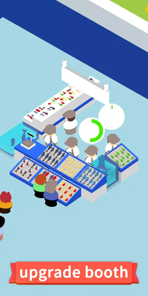 Captures d'écran de Idle Seafood Market -Tycoon