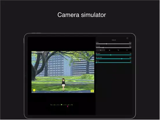 تصاویر Camera & Lens Simulator iPad 
