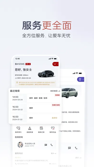 红旗智联 스크린샷