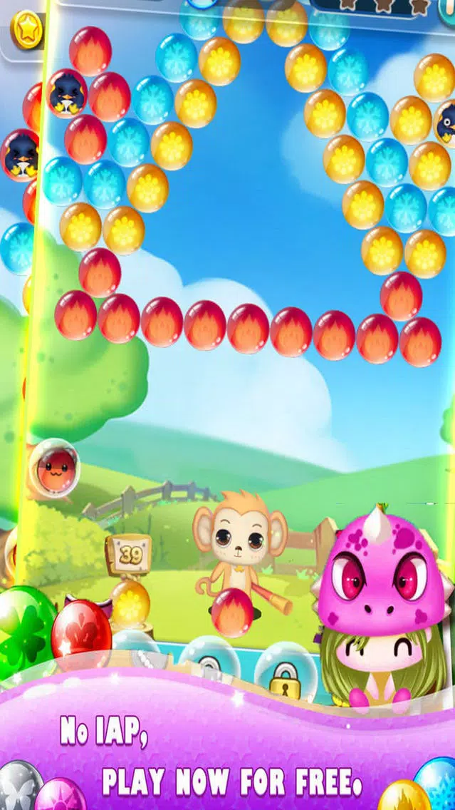 Happy Monkey Lovely Bubble应用截图