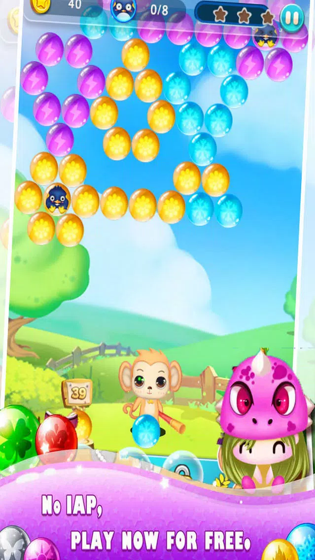 Happy Monkey Lovely Bubble应用截图