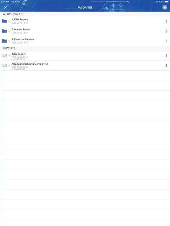 Ảnh chụp màn hình của Q-Net Sapphire iPad 