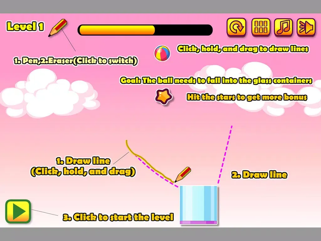 Capturas de pantalla de magic draw line iPad 
