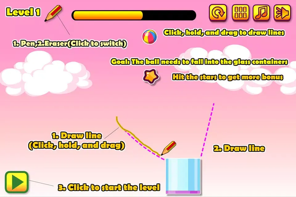 Capturas de pantalla de magic draw line