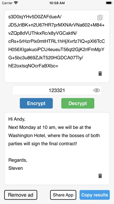 Text Encryption Tool 스크린샷