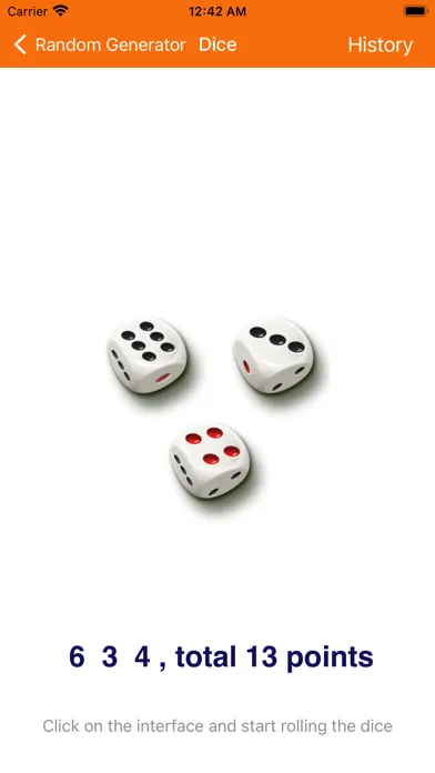 Скриншоты Super Random Generator