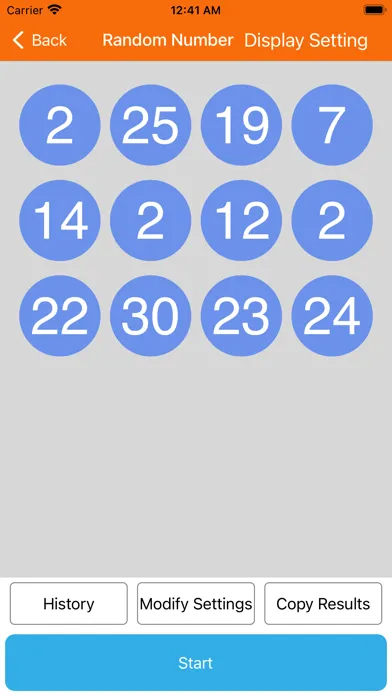 Скриншоты Super Random Generator