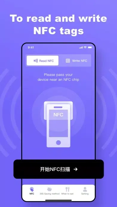 Screenshot di NFC X, Reader&Write