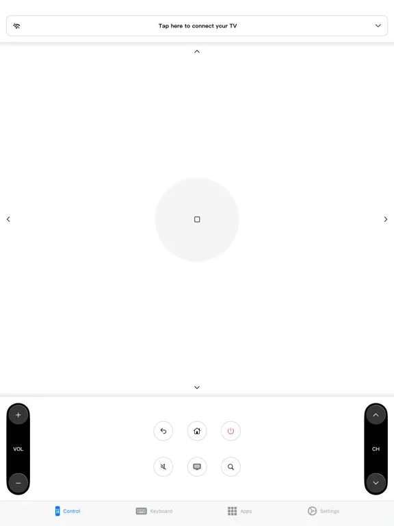 TV Remote Control Pad iPad  スクリーンショット