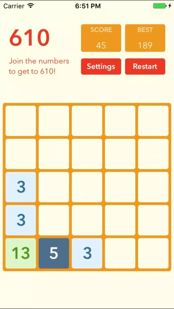 2048 - Pro version, Fibonacci type Game スクリーンショット