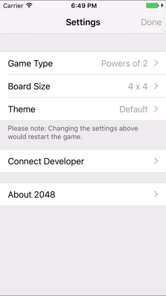 2048 - Pro version, Fibonacci type Game スクリーンショット