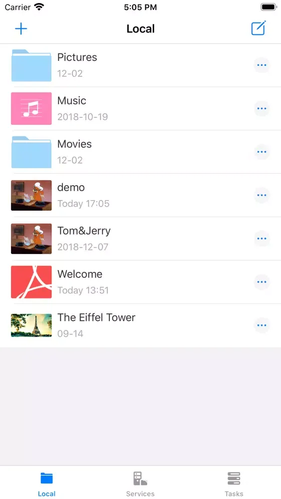 Screenshot di Remotely - Remote File manager