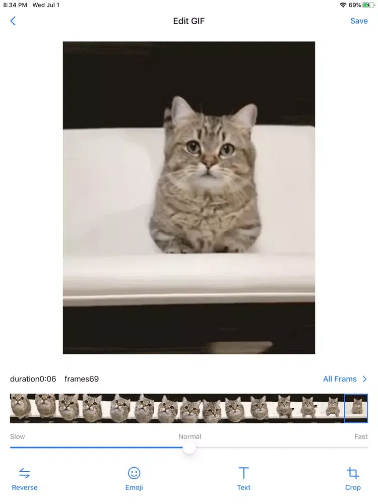 GIF Maker-Create & Edit GIF iPad  Screenshots