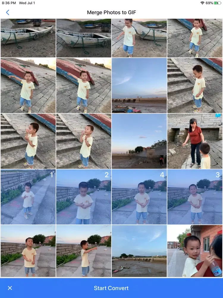 GIF Maker-Create & Edit GIF iPad  Screenshots