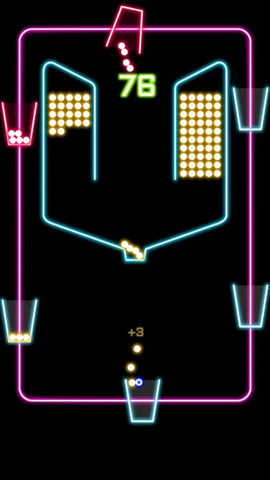 Rock Balls pour down into glowing cups with rock rhythm Screenshots