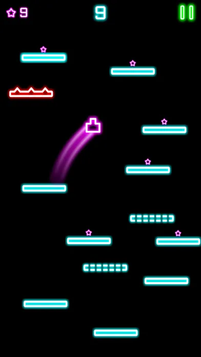 Скриншоты Rock Bounce jump on various types of glowing platforms