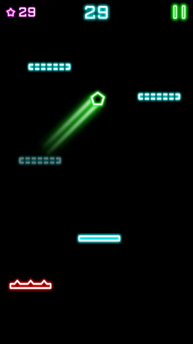 Скриншоты Rock Bounce jump on various types of glowing platforms