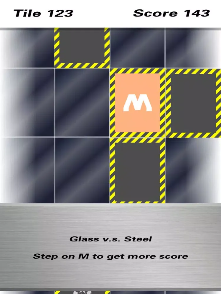 Glass and Steel: A run in the dark and cool glass underground feizar passage above joinz gap iPad  سکرین شاٹس