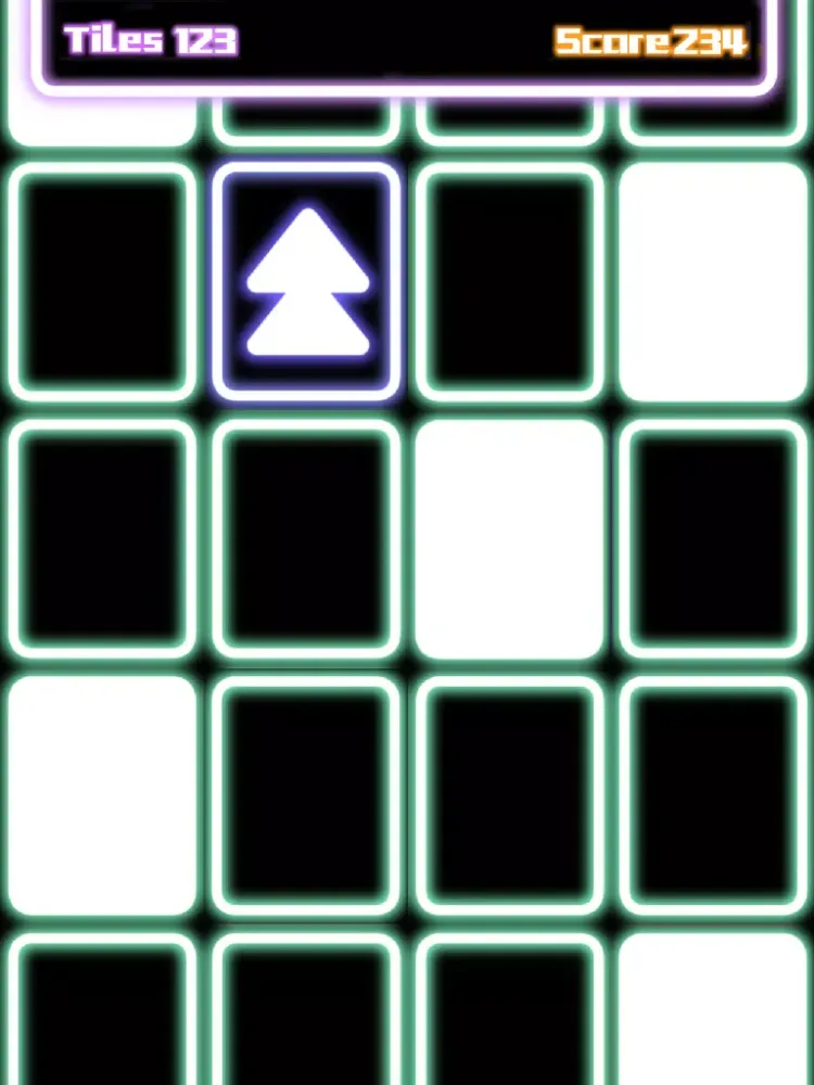 Capturas de pantalla de Rock Hero Run! Escape in glowing way and smash the tiles iPad 