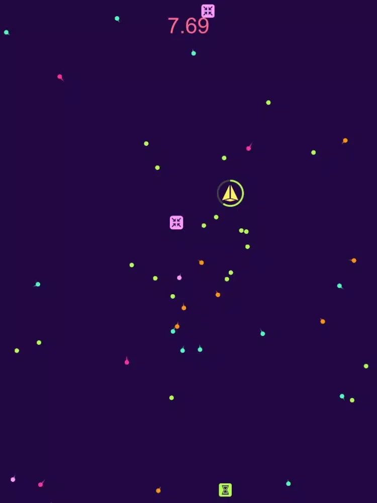 Avoid the Balls save little plane from the dense bullet attack iPad 应用截图