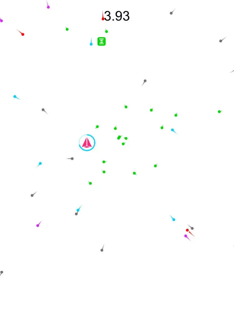 Avoid the Balls save little plane from the dense bullet attack iPad 应用截图