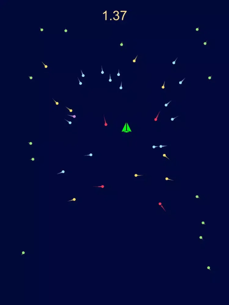 Avoid the Balls save little plane from the dense bullet attack iPad 应用截图