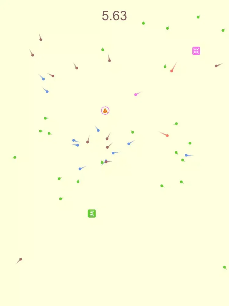 Avoid the Balls save little plane from the dense bullet attack iPad 应用截图