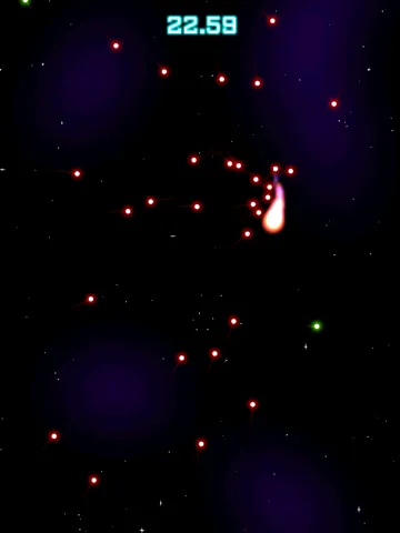 Rock Laser War avoid glowing fire bullets and survive longer iPad  Screenshots