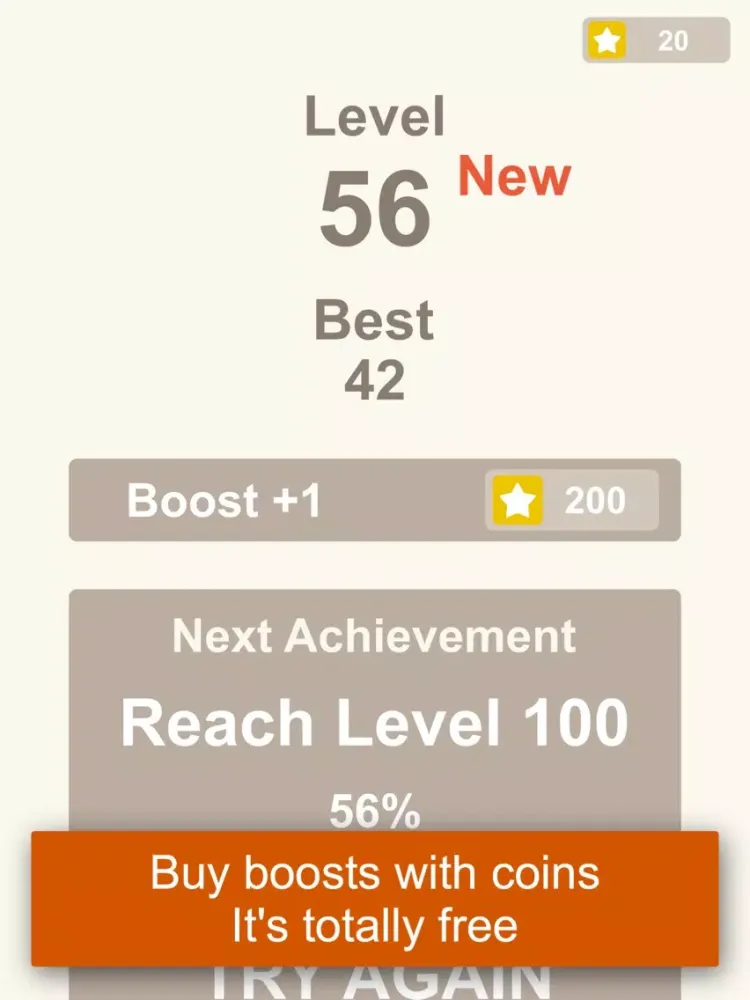 Little Bouncing Box jumps up a 2048 minimalistic adventure world iPad  Screenshots