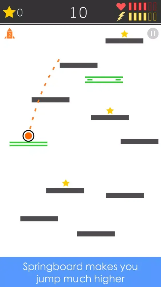 صور Amazing Bouncy Ball Jump on black and white challenging ninja platforms