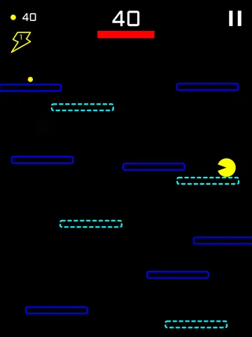 Dac Jump smoothly in a simple dark and blue world deluxe iPad 应用截图