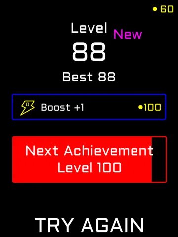 Dac Jump smoothly in a simple dark and blue world deluxe iPad 应用截图
