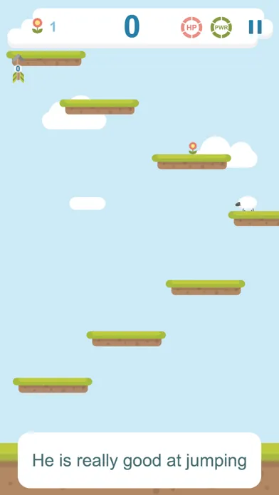 Best Sheep jumps on ladder of platforms with crazy faith Screenshots