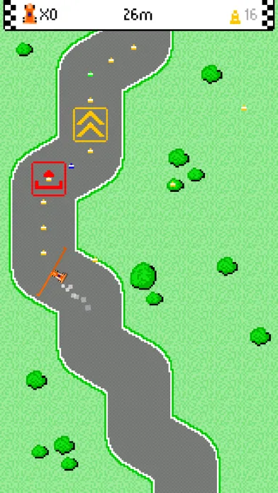 Pix Racer: fury pixel car drift racing game Screenshots