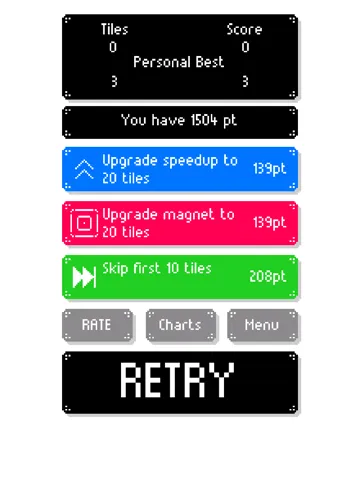 Captures d'écran de Pixel Tiles play free old school video game online iPad 