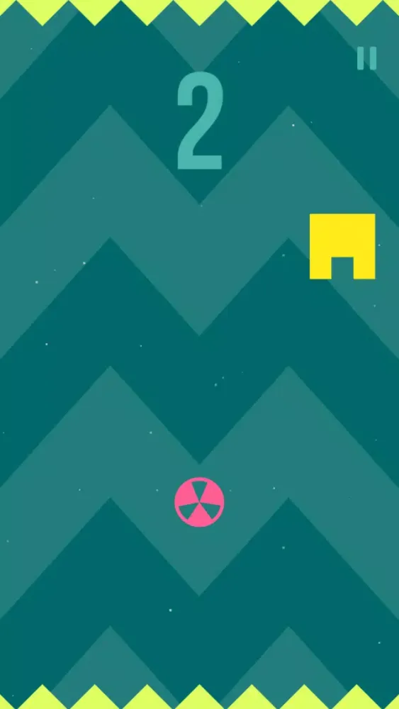 Geometry Clash aim the moving target and fire with one tap سکرین شاٹس