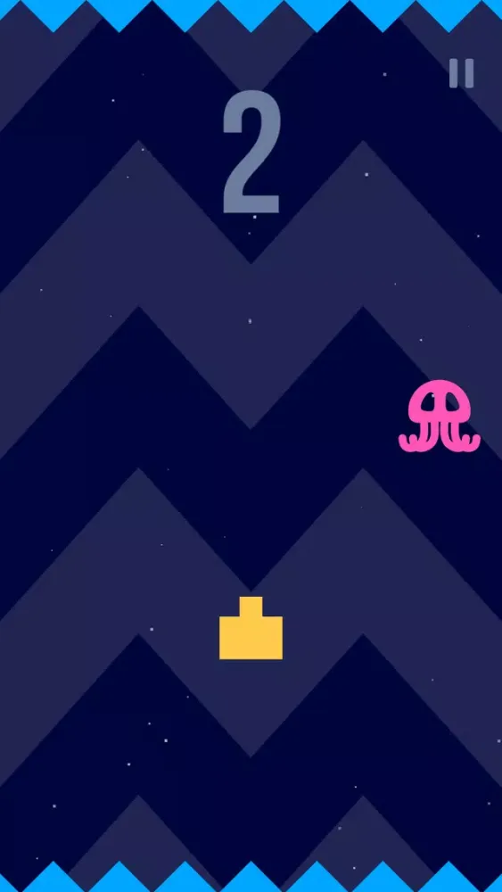 Geometry Clash aim the moving target and fire with one tap سکرین شاٹس