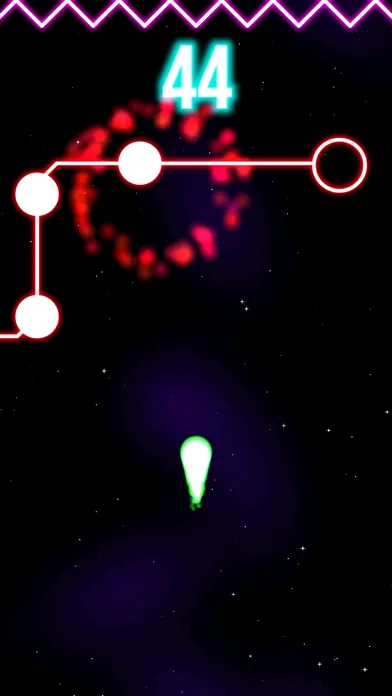 Capturas de tela do Rock Shot hit dots following hard rock rhythm and music