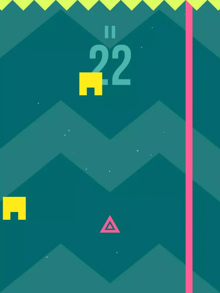 Geometry Shooting hit fast moving goals at right time and place iPad  Screenshots