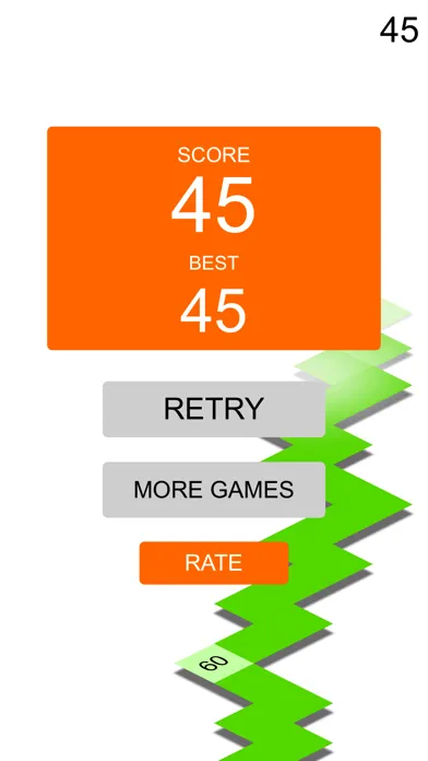 ZZ Reverse sprinter club arcade rock game for iPhone سکرین شاٹس