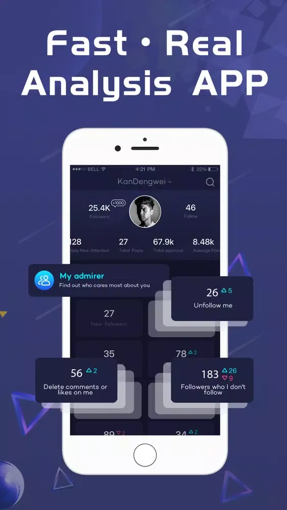 Ảnh chụp màn hình của IgAux-Instant Account Analys