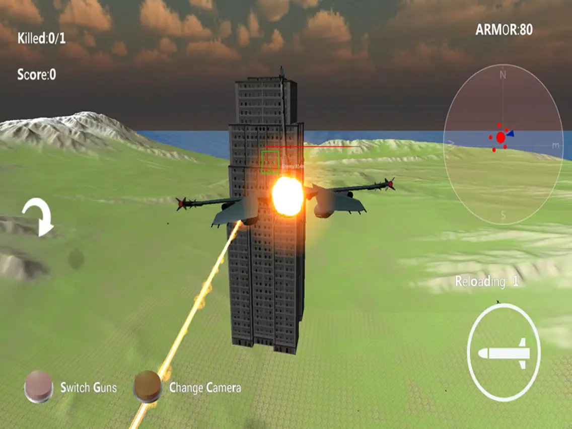 Capturas de tela do Sky Hero2 iPad 