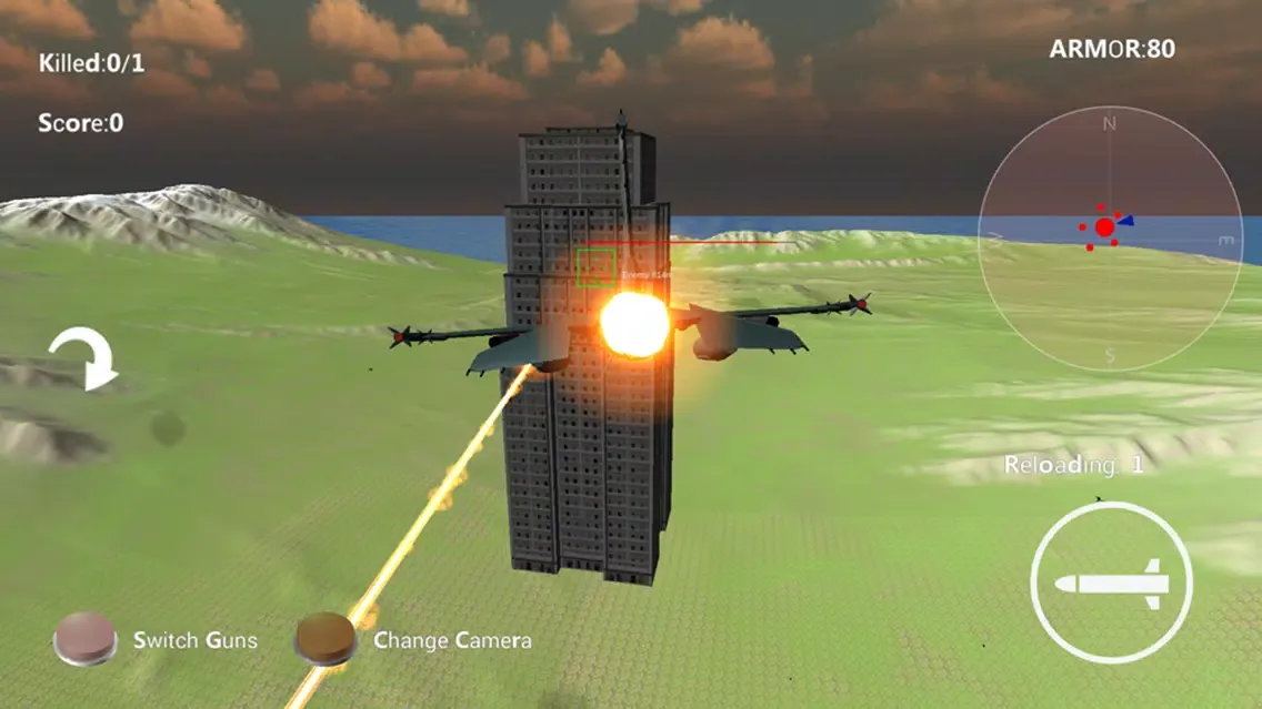 Capturas de tela do Sky Hero2