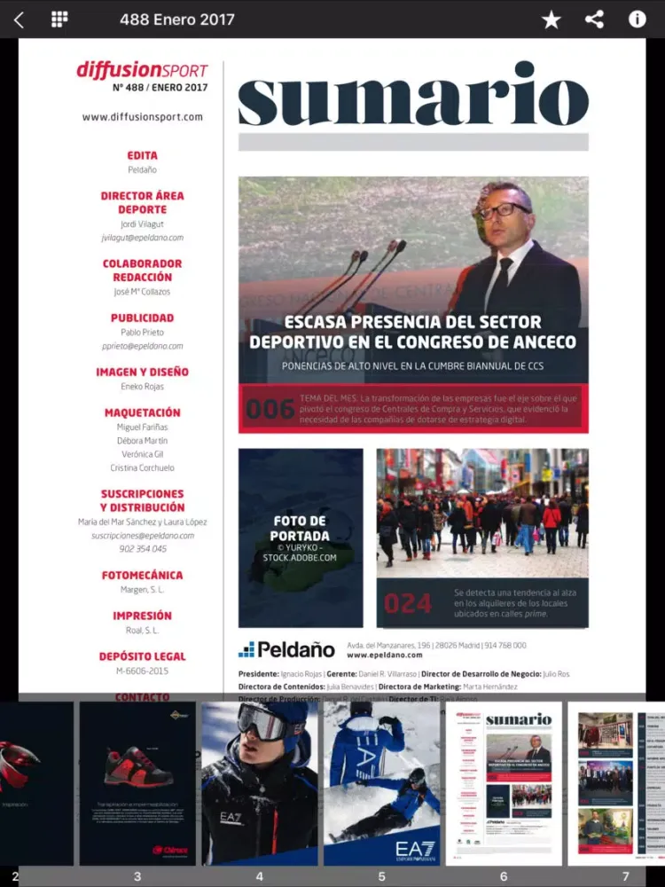 Diffusion Sport iPad  Screenshots