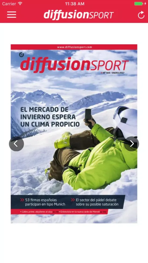 Diffusion Sport Screenshots