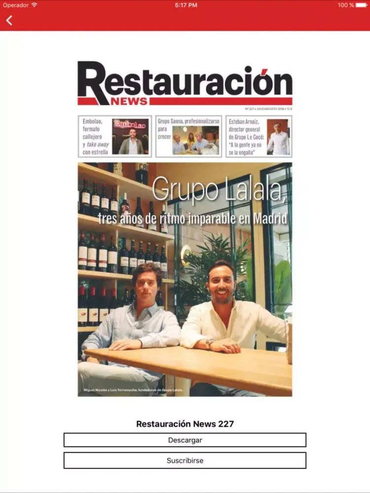 Restauración News iPad 应用截图