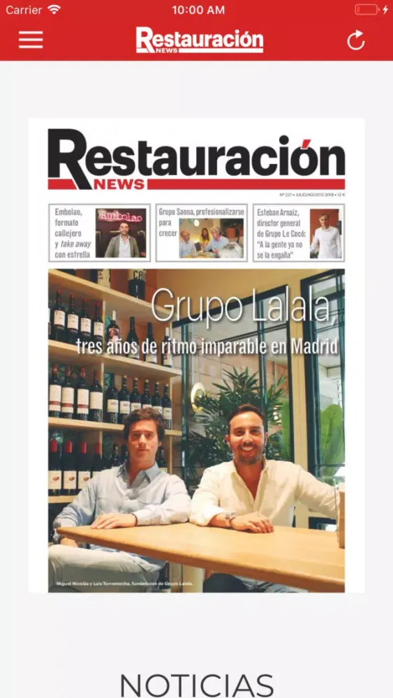 Restauración News应用截图