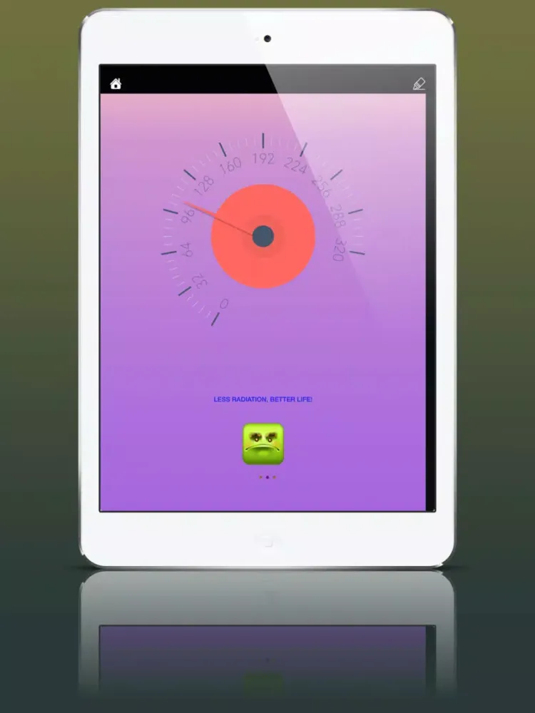 electromagnetic radiation detector iPad  Screenshots