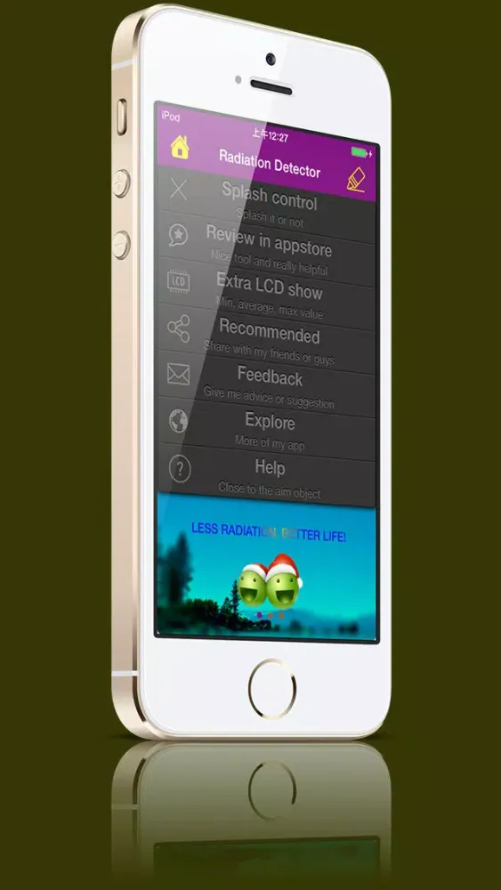 electromagnetic radiation detector Screenshots